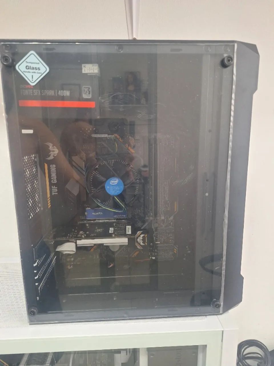 Computador Core i3-9100f Asus TUF B360M-Plus Gaming SSD 240GB RAM 8GBGB - Foto 4