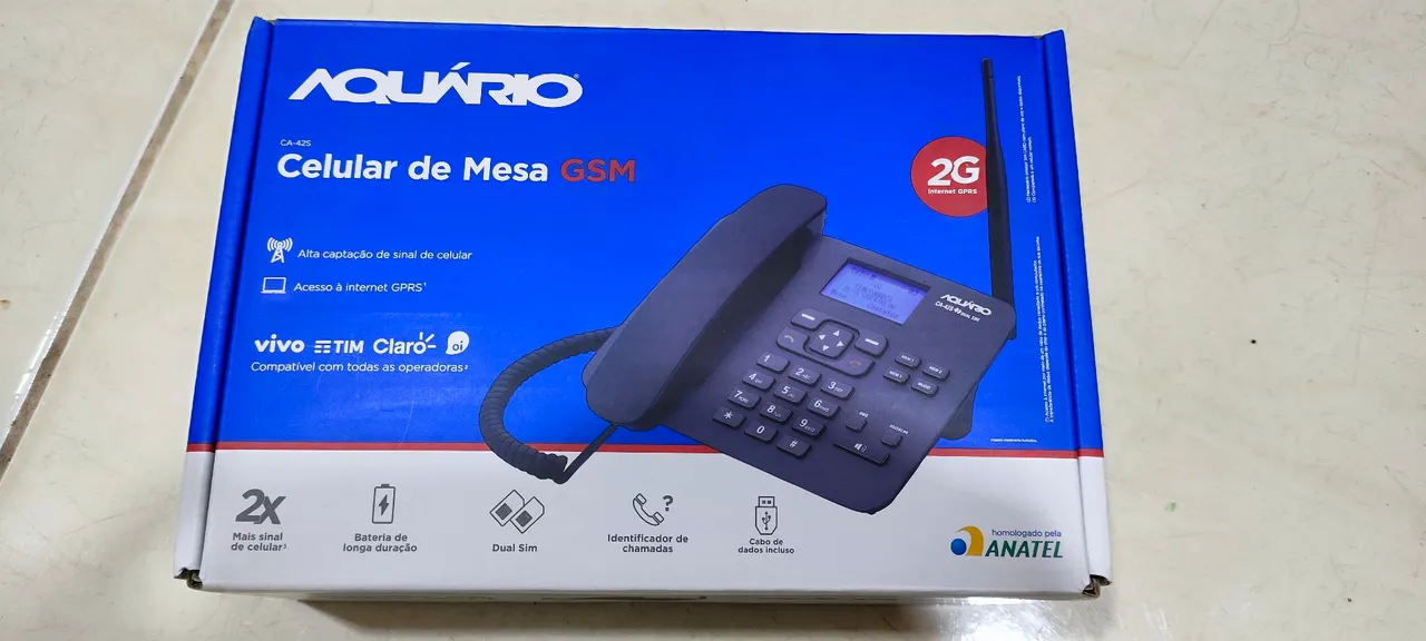 Celular de Mesa GSM Aquário CA-42S