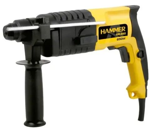 Martelete perfurador 650 Watts 3,0 Joules SDS-PLUS GYMR650 110V - Foto 2