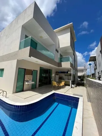 Duplex no Condomínio Bosque dos Intermares - Cabedelo (380 m², 5 suítes, piscina, varanda
