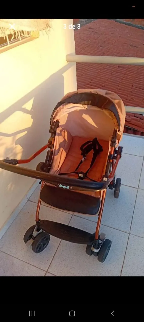 Carrinho de Bebê burigotto e Confortável