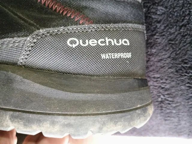 43 - Bota Masculina de Trilha Impermeável na Neve SH100 Ultra-Warm Quechua - Foto 5
