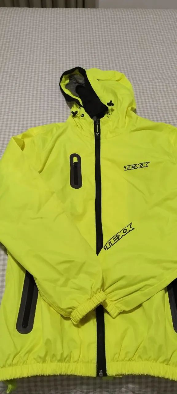 Blusão Chuva Impermeável Texx Roupas Vila Paris, Belo