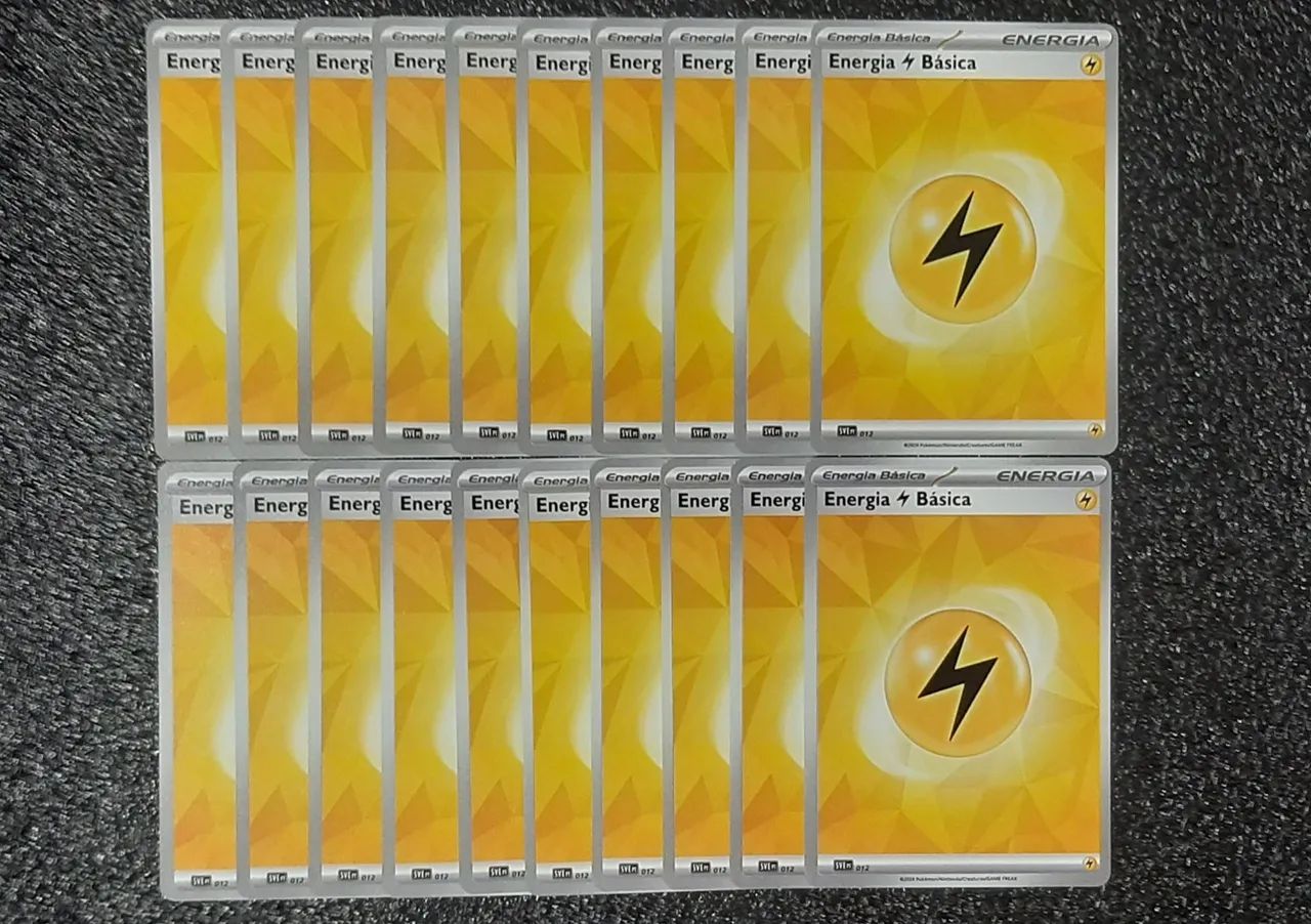 Deck zapdos da equipe rocket cartas originais de pokémon - Foto 3