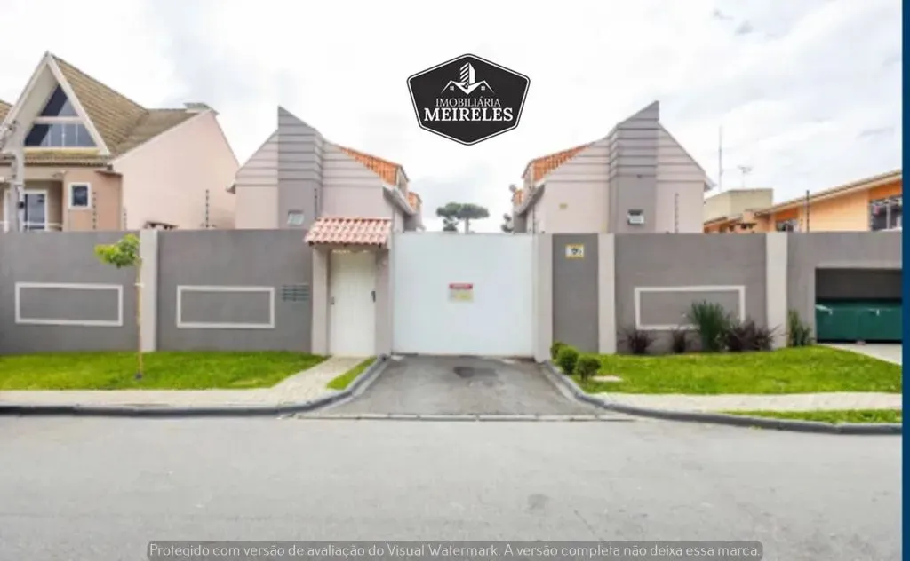 Imobiliária Meireles oferece para locação sobrado em condomínio no bairro Portão, Curitiba