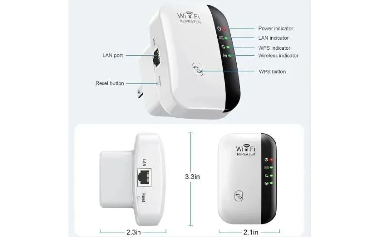 Repetidor de amplificador de sinal Wi-Fi com porta Ethernet  Arduino Automação COD-AP193  