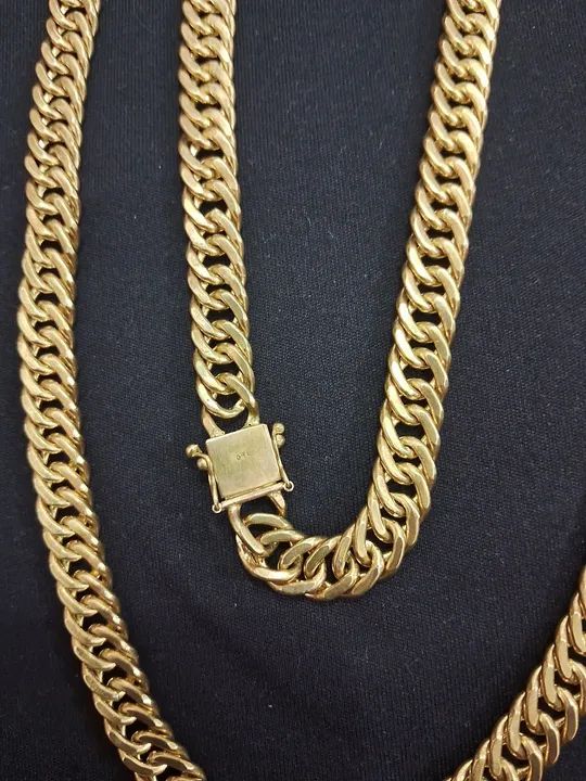 Corrente de Mieda Antiga grossa- 60cm - Foto 2