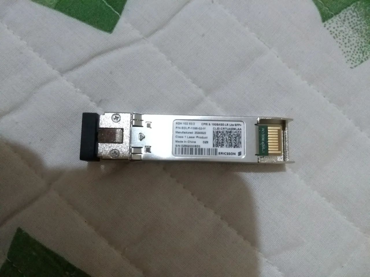 Gbic Sfp Ericsson 10gb Monomodo Lc 1310 Rdh 102 65/2