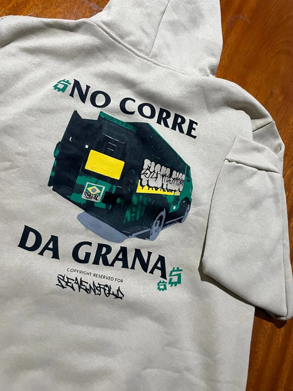 Moletom 'No Corre Da Grana' Seven