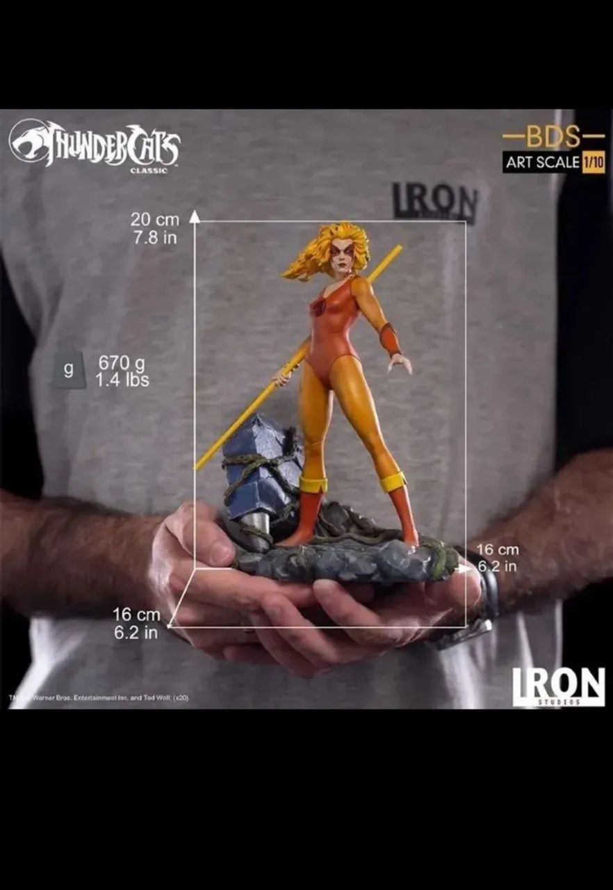 Action Figure Cheetara Thundercats - Estátua Colecionável - Foto 2