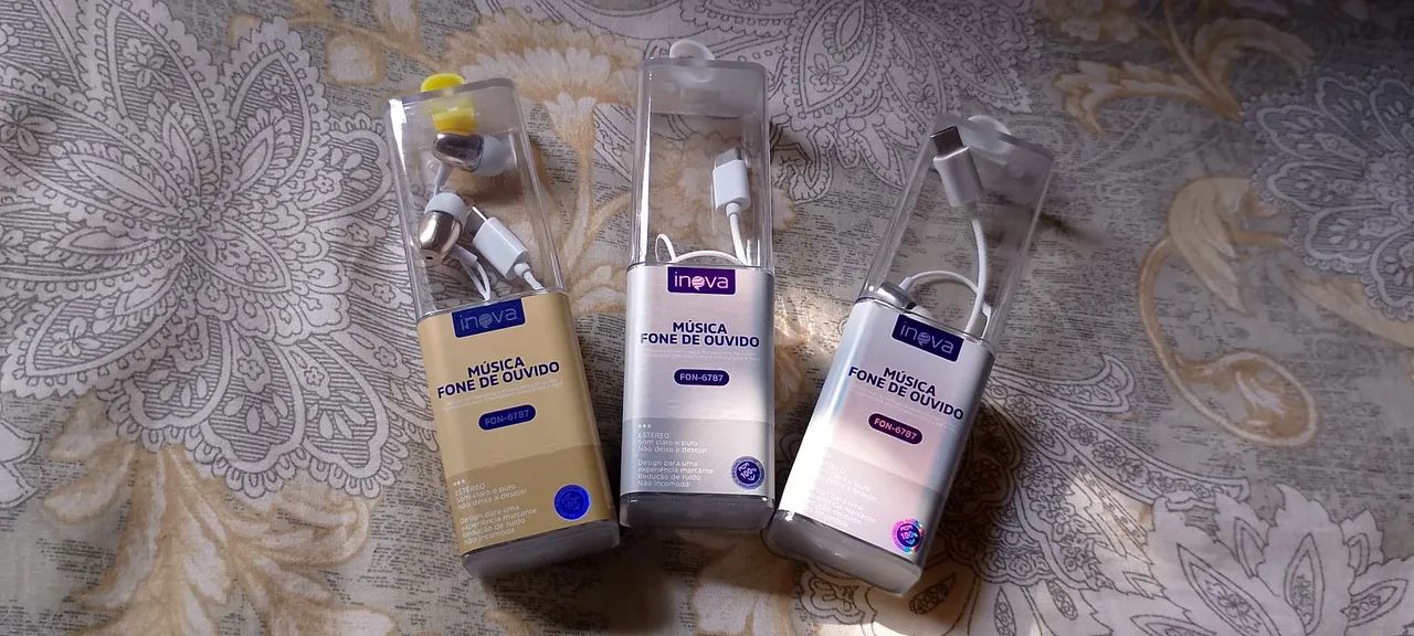 Fone de Ouvido Com Fio - Tipo C - Foto 5