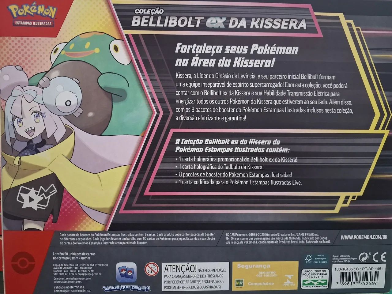 Pokemon Box de coleção Zacian ou Bellibolt - Foto 3