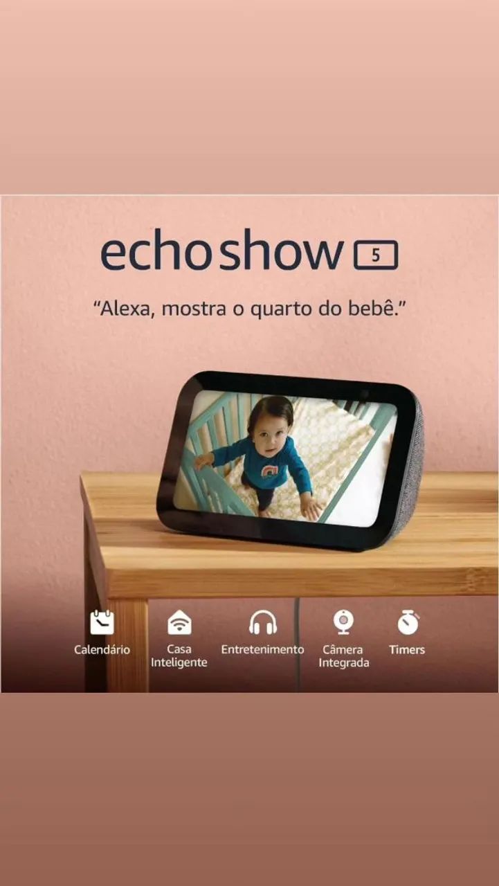 Alexa echo show 5 3' geração  - Foto 3