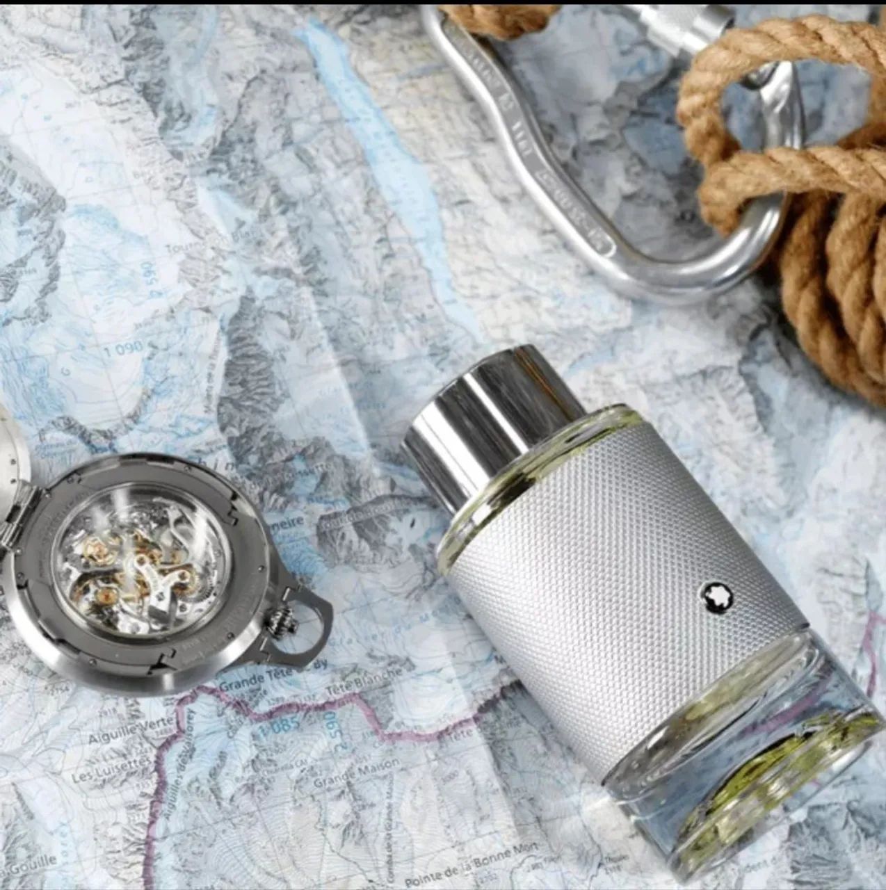 PERFUME MONTBLANC EXPLORER PLATINUM 3x SEM JUROS OLX PAY100ML EDP - Foto 3