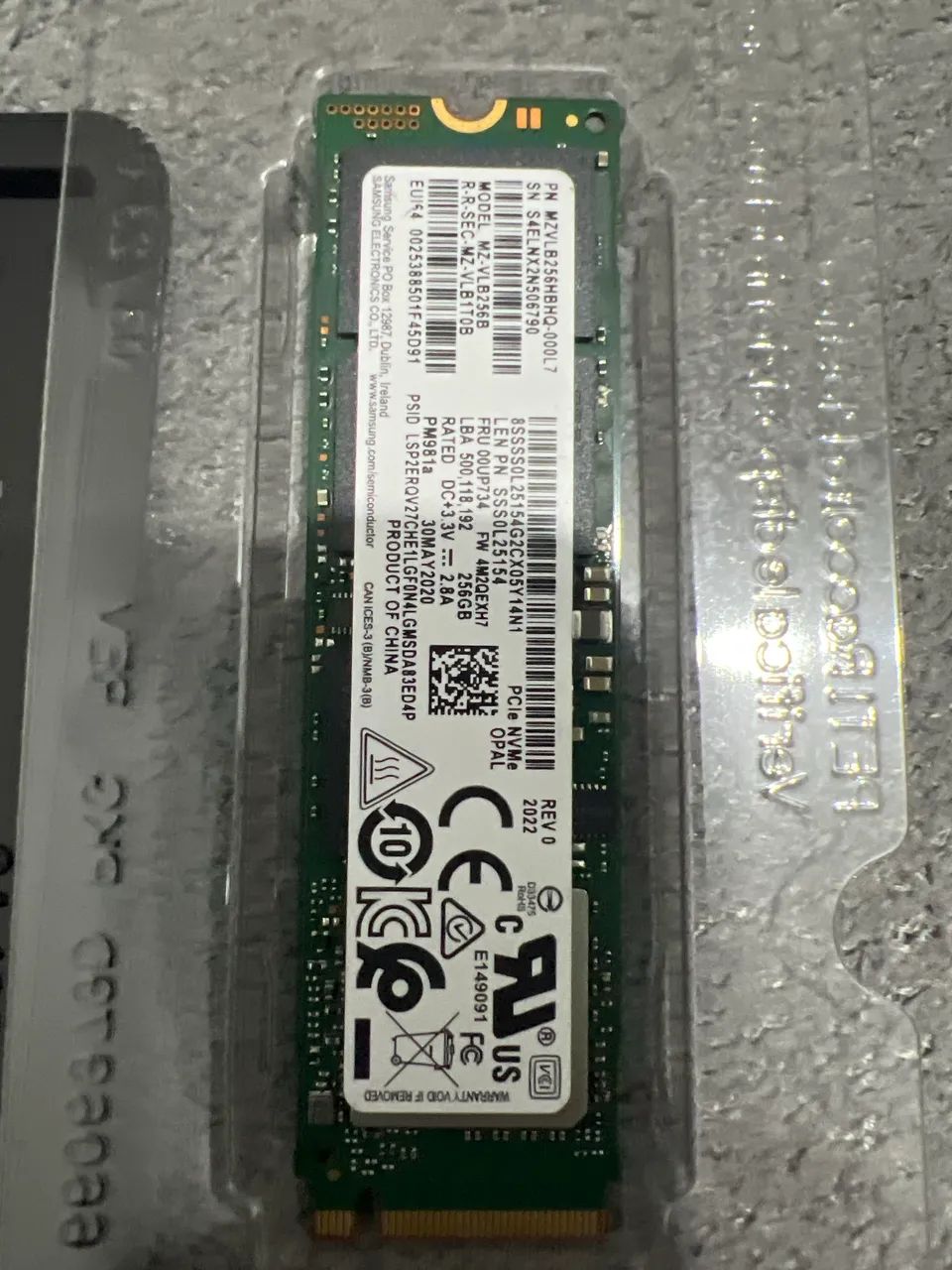 HD SSD nvme pcie 256 - Foto 2