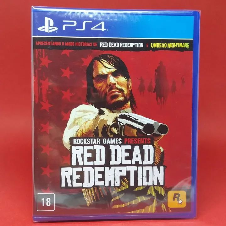 Últimas unidades Red Dead Redemption PS4 - Jogo Completo