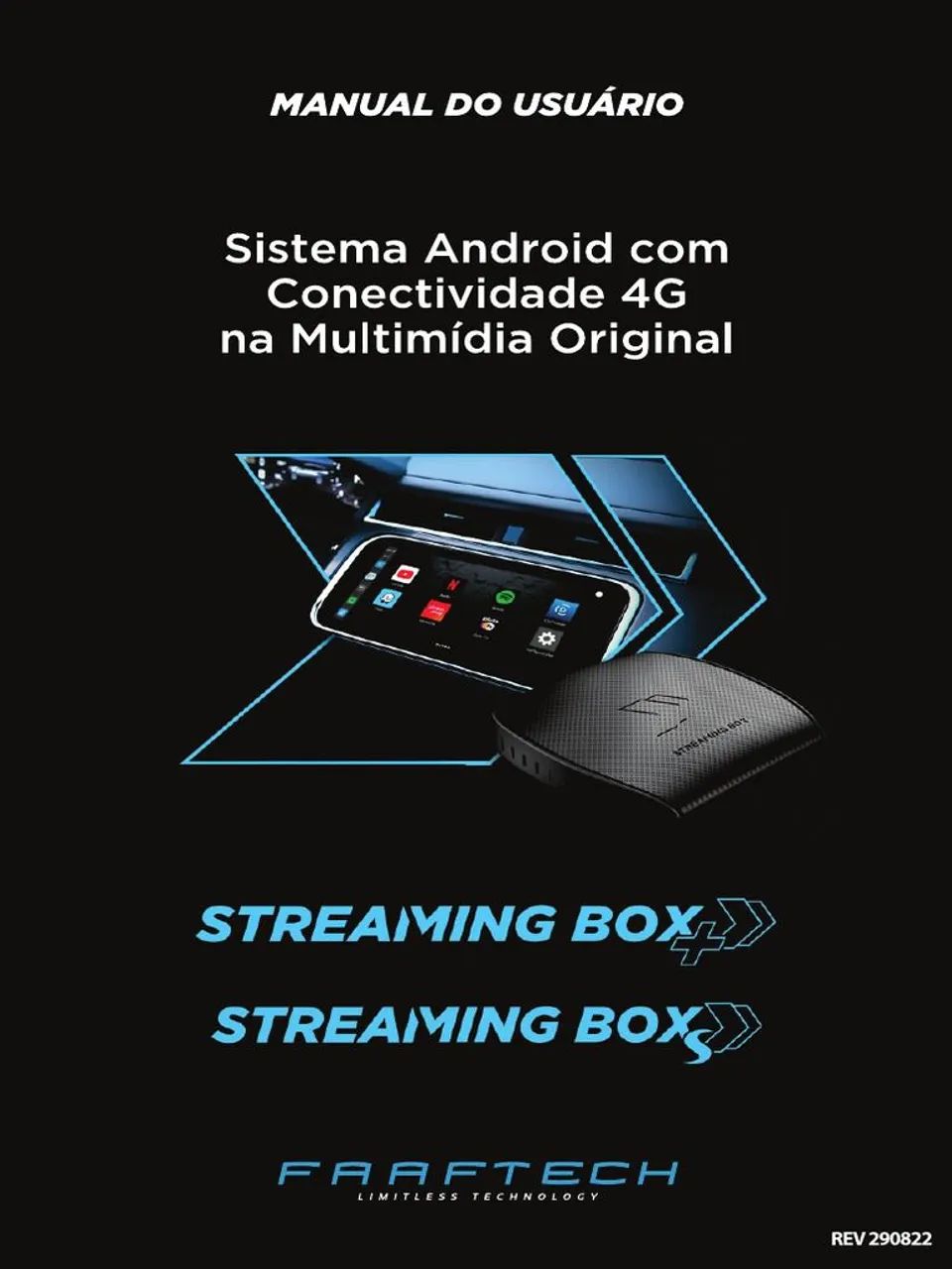 STREAMINGBOX FAAFTECH 64GB NOVO - Foto 4