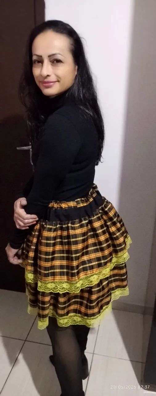 Roupa junina Conjunto Xadrez Festa Junina - Foto 5
