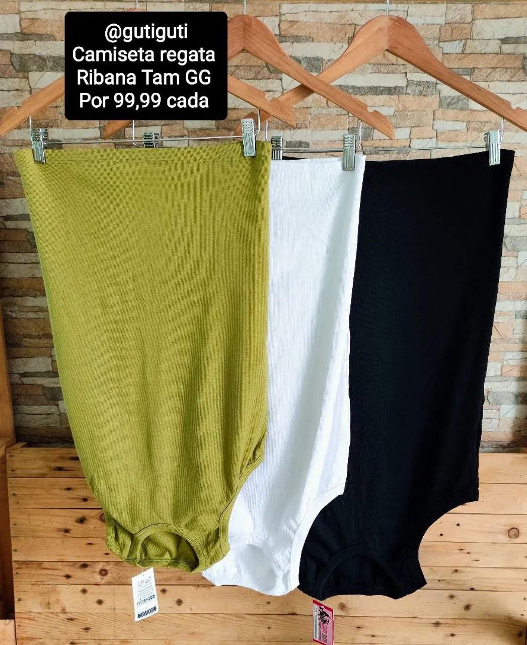Camiseta 03 POR 135,00 Tam G GG