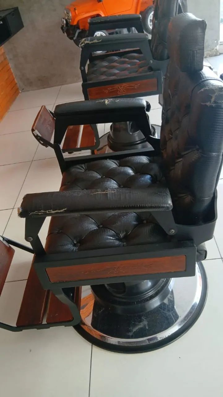 Cadeira de barbeiro  - Foto 2