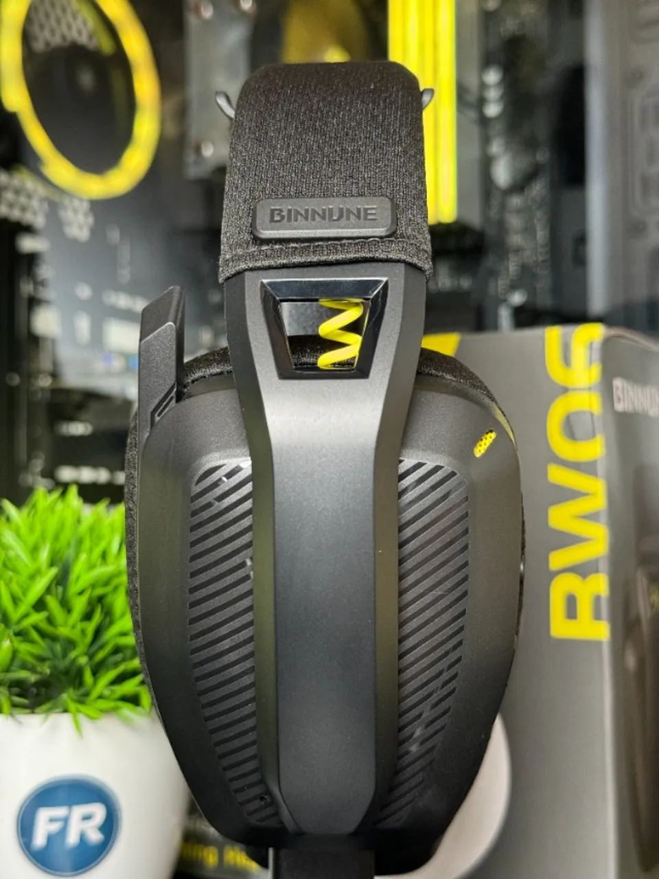 Headset Gamer Binnune BW06 Sem Fio Wireless 2.4Ghz - Foto 5