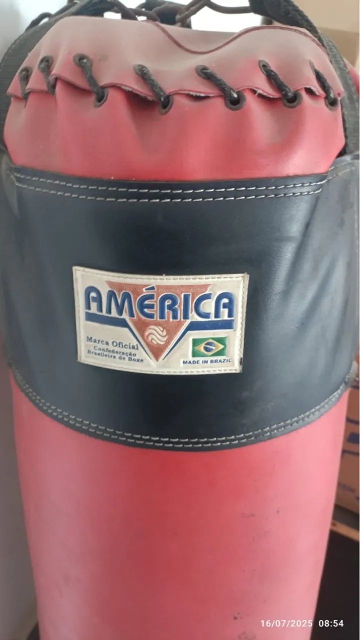 Saco Box de pancada América R$:300,00