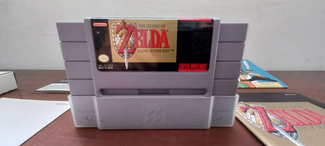 CARTUCHO ZELDA - SNES - ORIGINAL - Foto 4