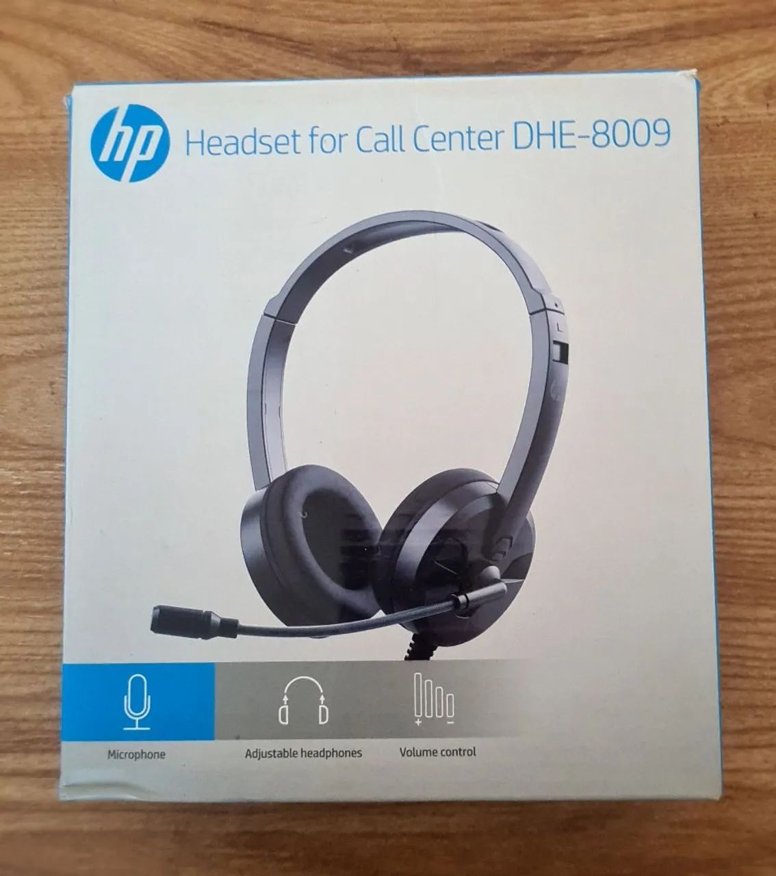 FONE DE OUVIDO HEADSET COM MICROFONE HP