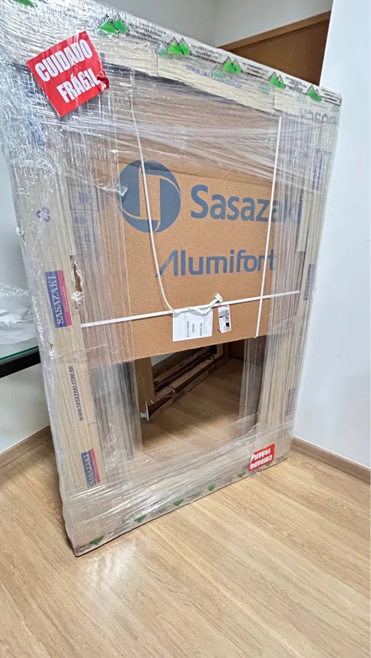 Janela veneziana em alumínio Sasazaki Alumifort - Foto 2