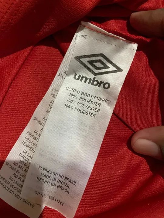 Camisa vermelha do Sport Recife, tamanho G, usada - Foto 2