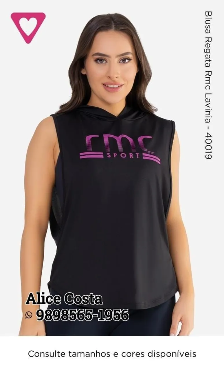 Blusa Regata Rmc Lavinia - 40019