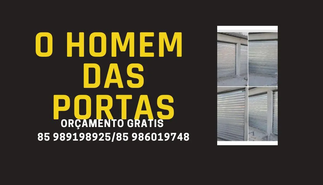 Conserto de portas de enrolar manual e automática1