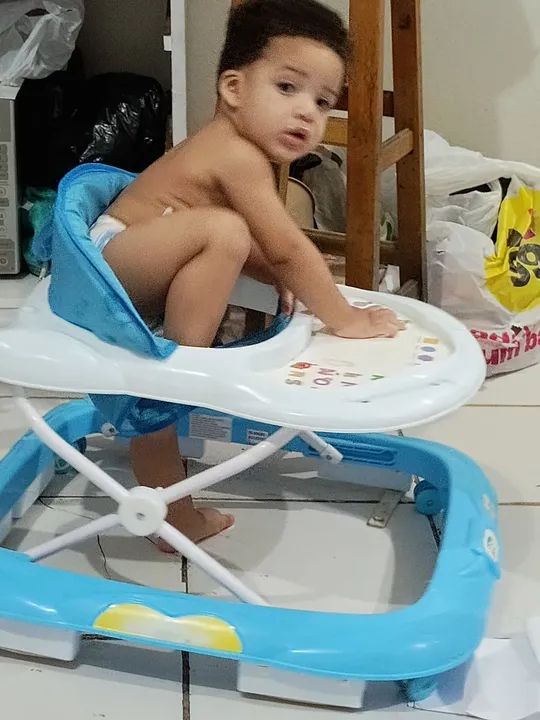 Andador de Bebê - Azul