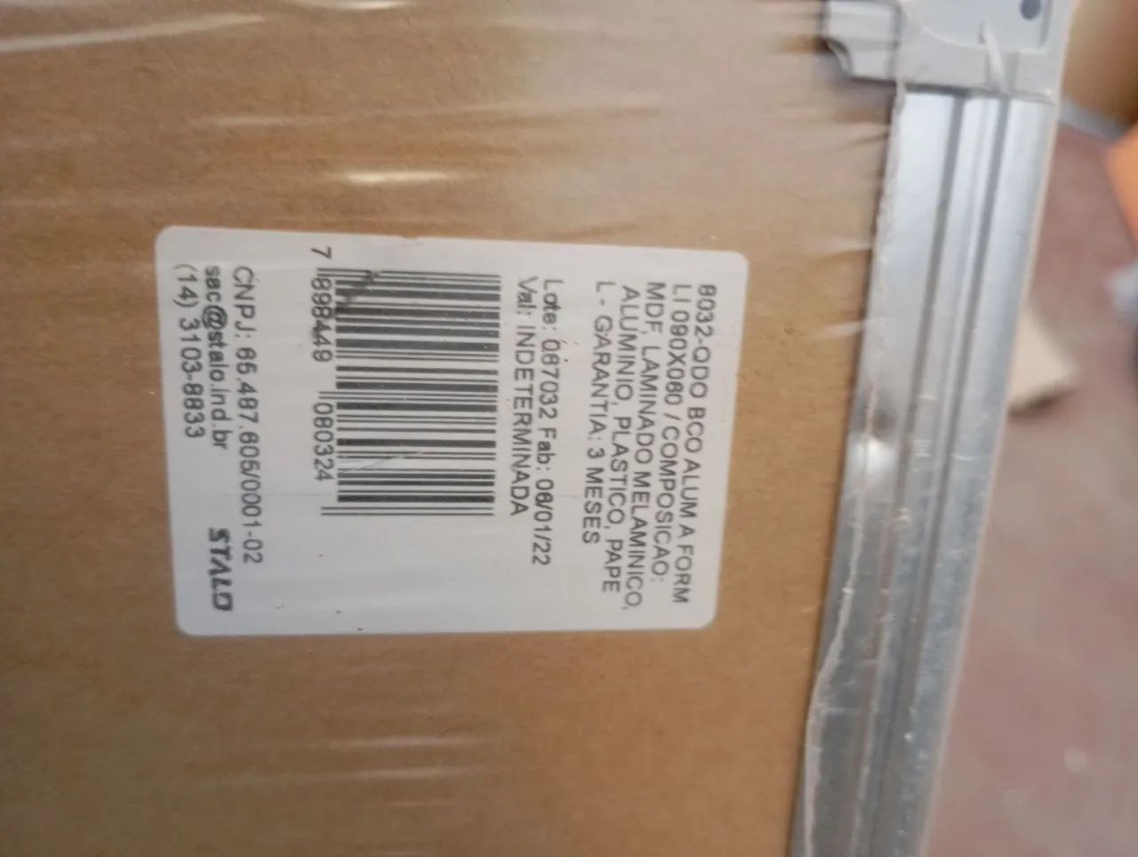 Quadro Branco Alumínio Stalo