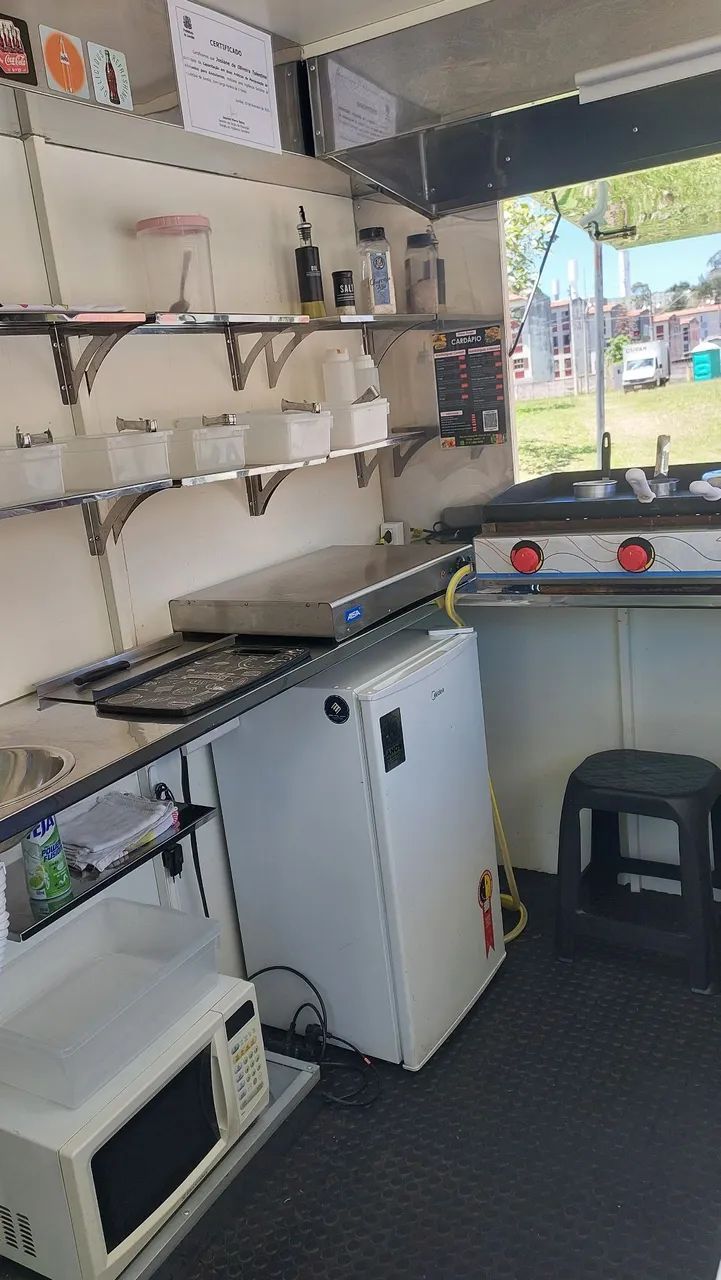 Trailer de Lanches Completo - Porteira Fechada - Primor Burger** - Foto 6