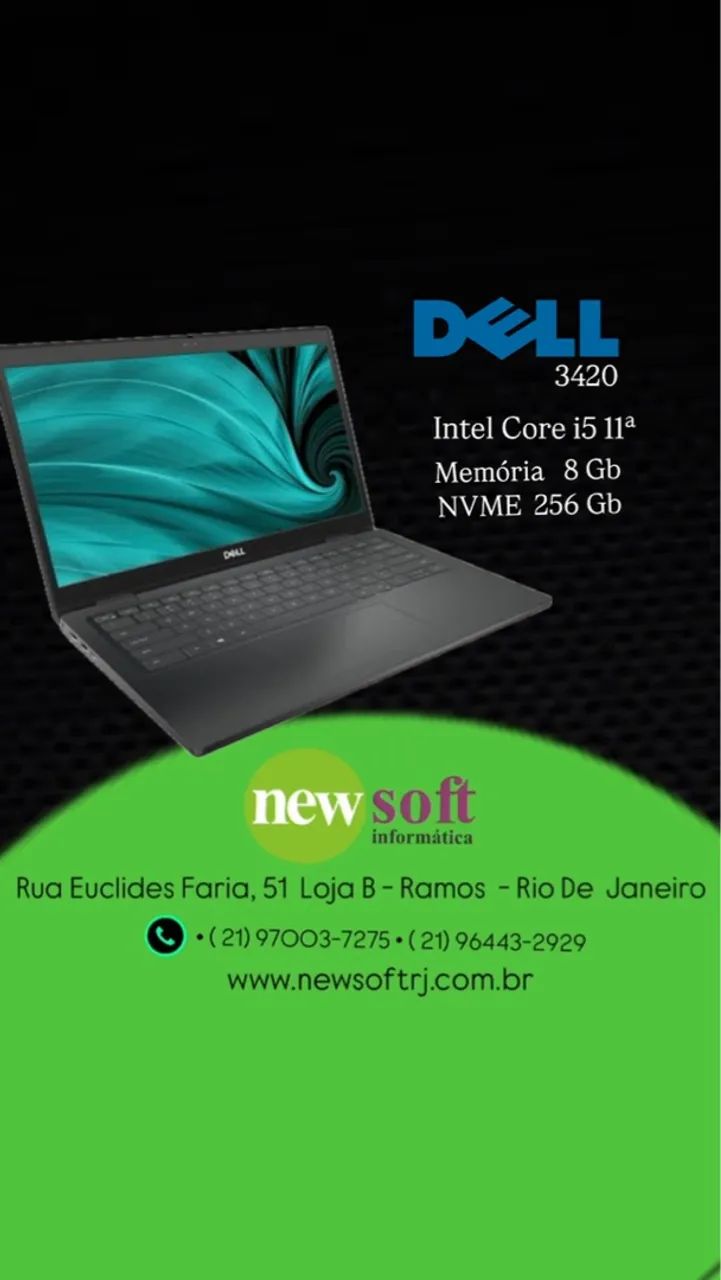 Notebook Dell 3420 Intel Core i5 11ª