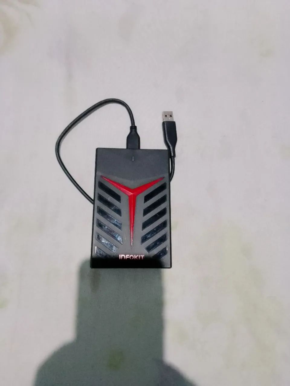 Case externo infokit com 256gb