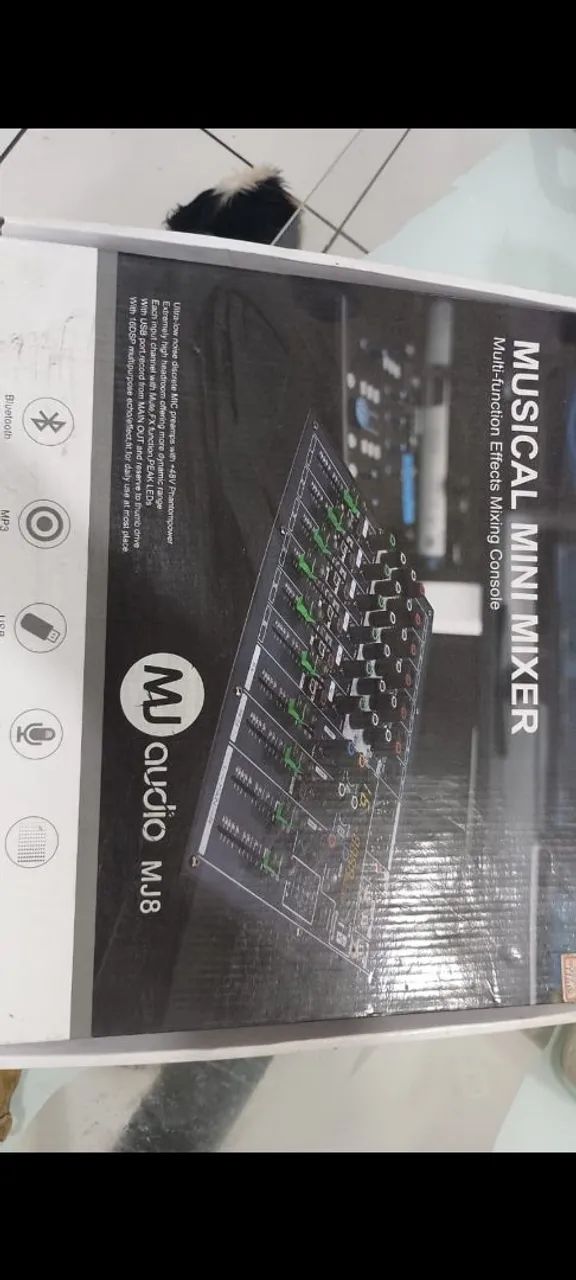 Mixer Musical Mini MJ8