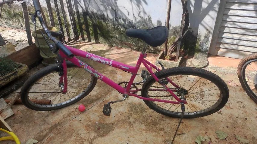 Bicicleta Aro 26 Rosa - Foto 4