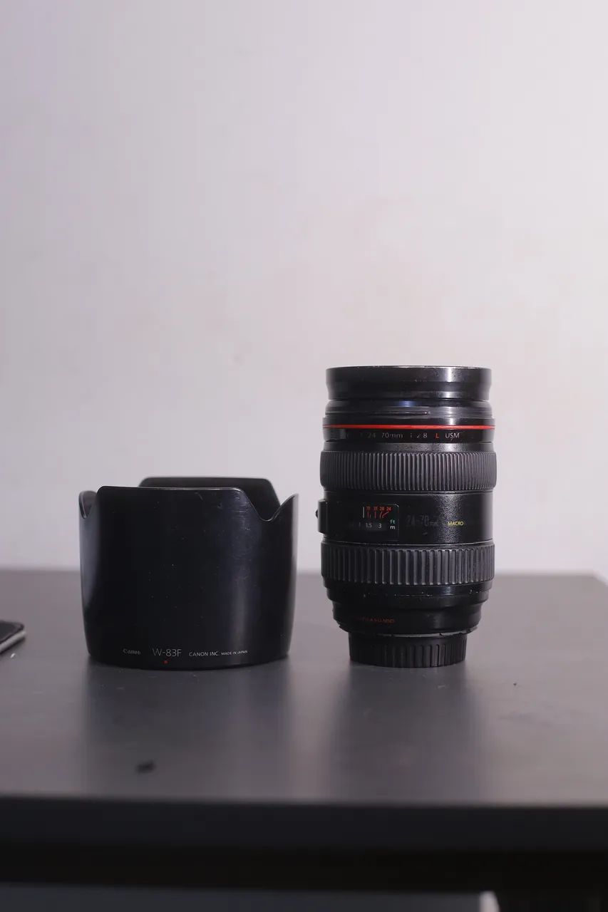 Lente canon 24-70mm 2.8 Serie L