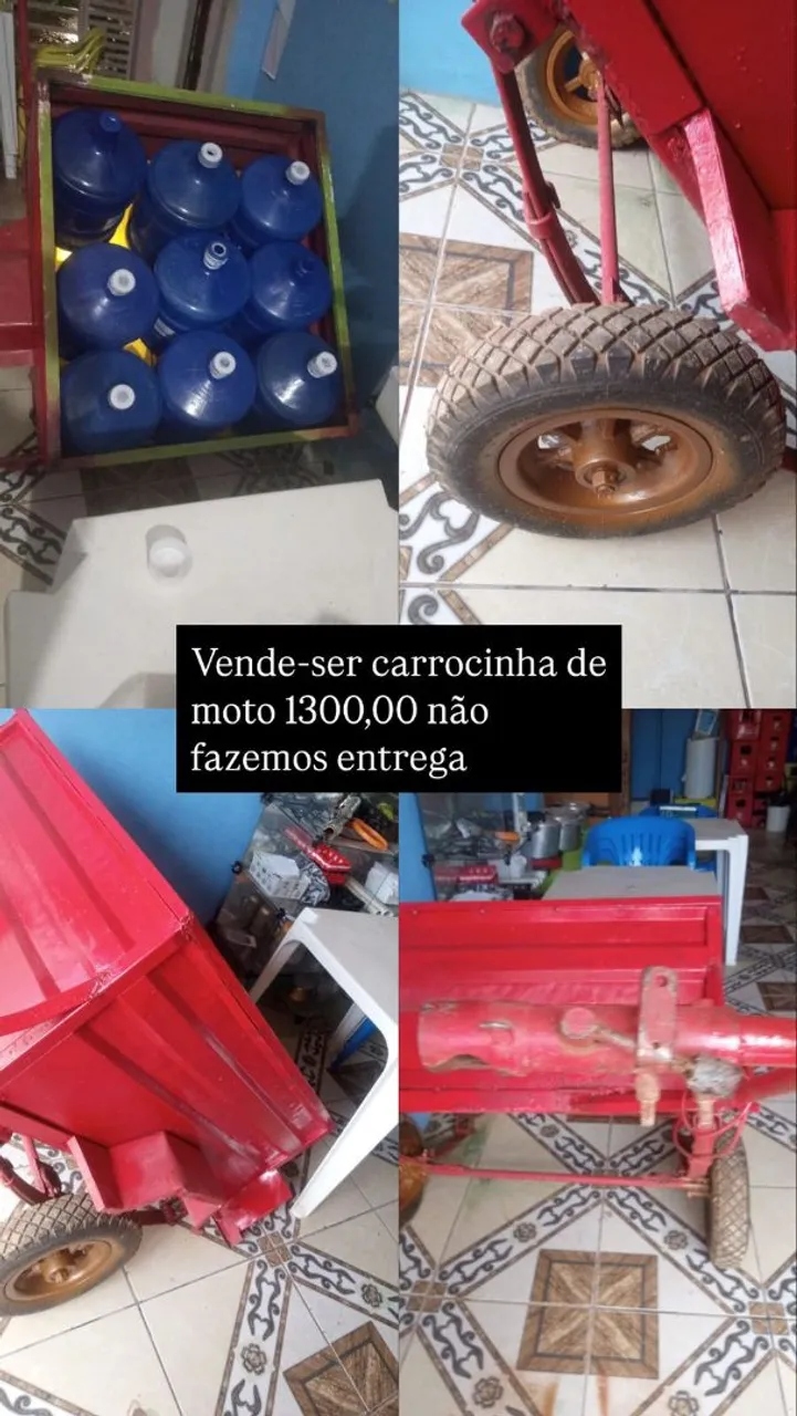 Carrocinha para motos