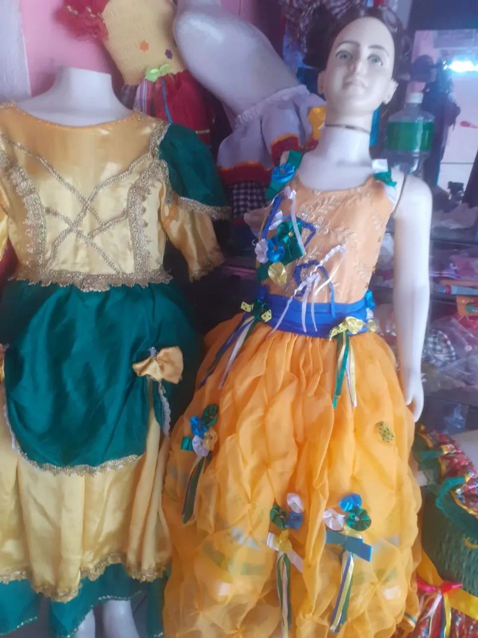 Vestido de Rainha do Milho infantil  - Foto 2