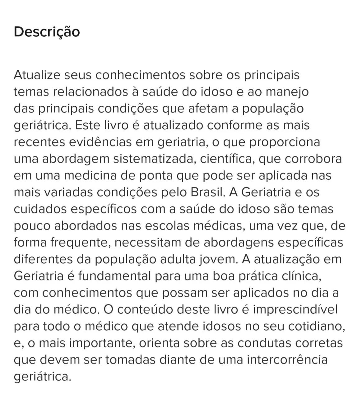 Livro, Geriatria aplicada  - Foto 2
