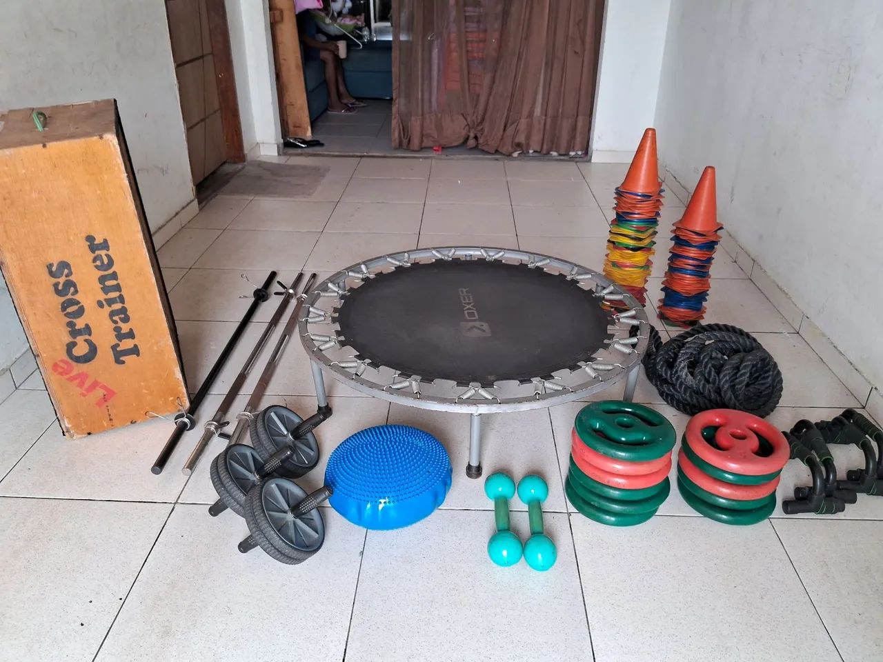 Kit Crossfit Kit Completo Academia, Crossfit e Funcional - Academia e Exercícios ...