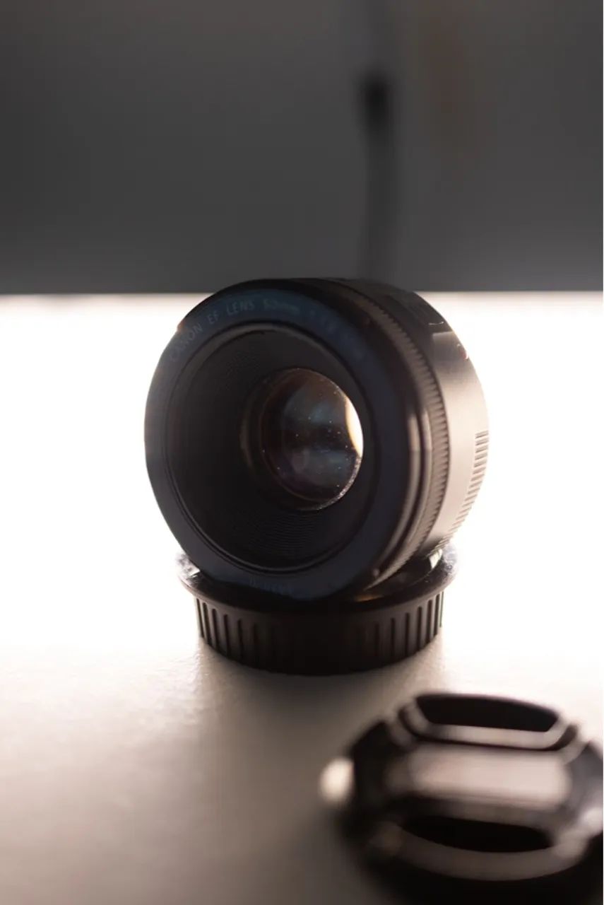 Canon T6i + acessórios, flash yongnuo com pilhas e carregador, lente canon 50mm EF 1.8 STM - Foto 6