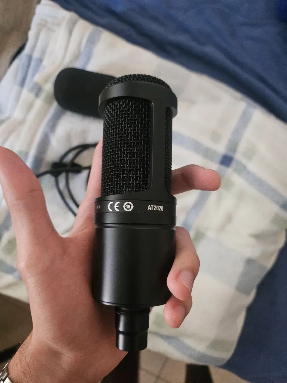 Microfone Condensador AT2020 Audio Technica - Foto 2