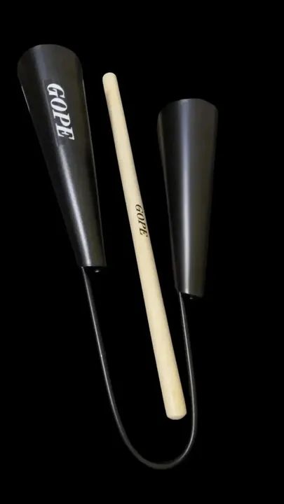 Agogô Gope duplo preto profissional novo - somos revendedores 