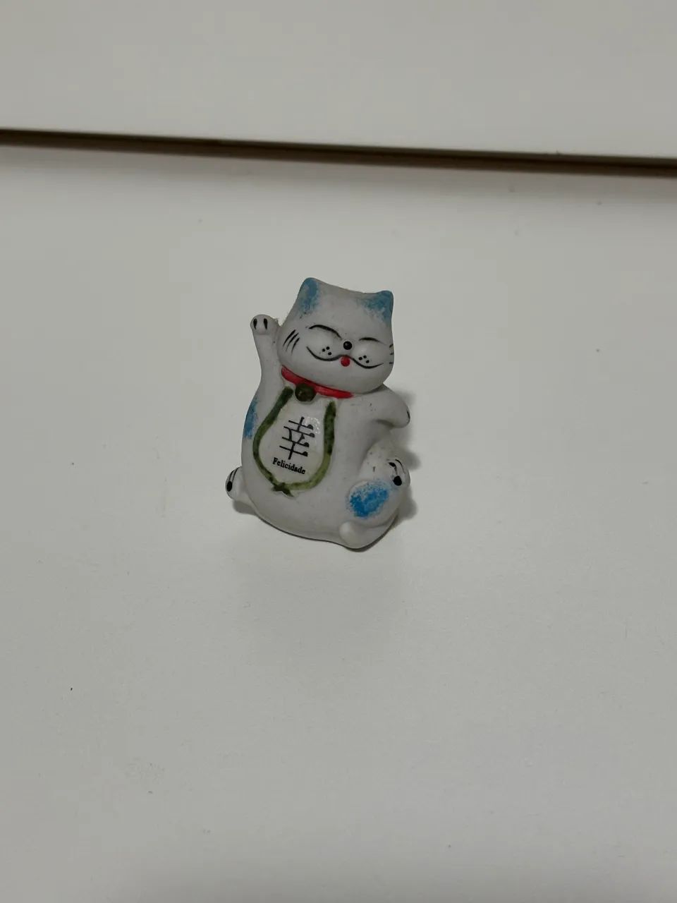 Trio de Gatinhos Maneki-neko da sorte - Foto 2