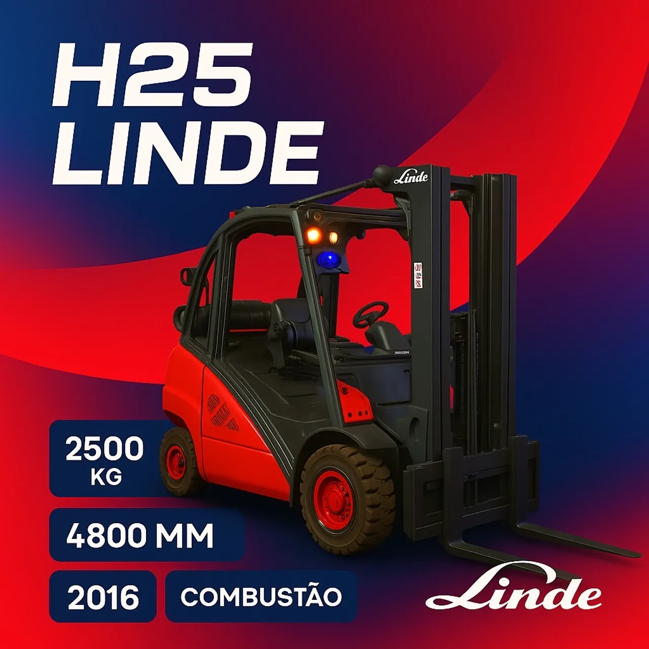 Empilhadeira H25 combustão
