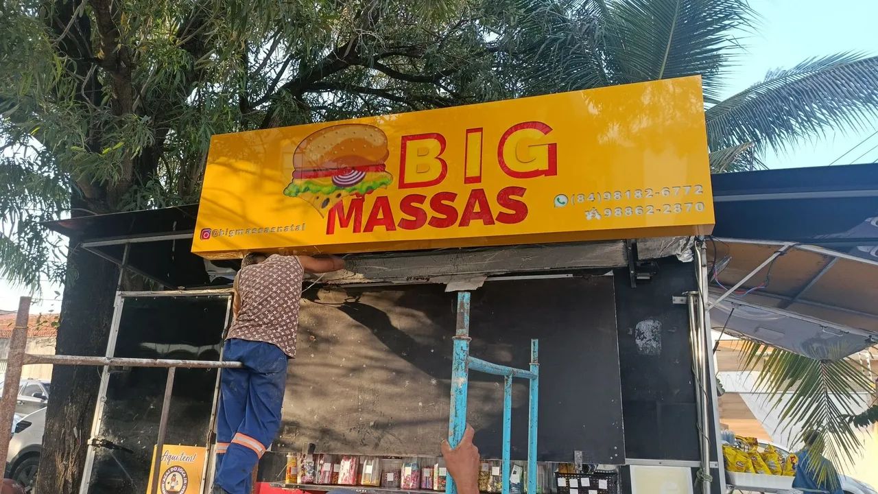 Placa em ACM 3x80 luminosa - Foto 3